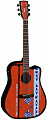 Электроакустическая гитара CORT MOTOR OIL 2-BKS