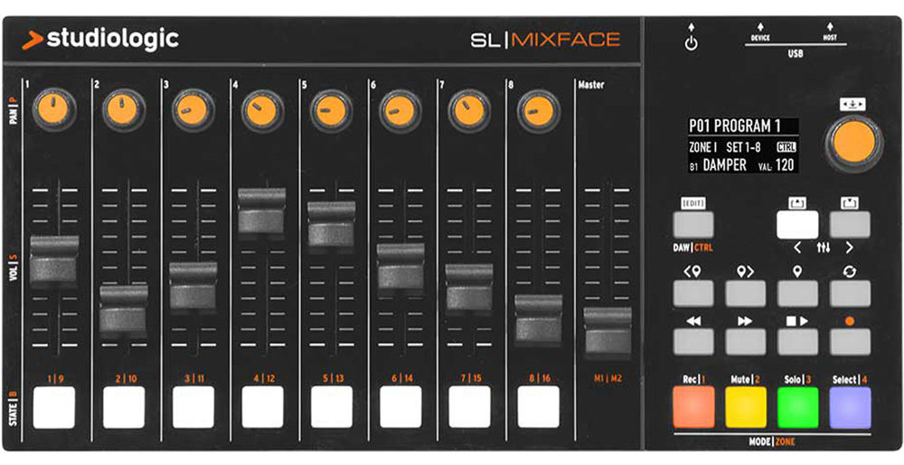 USB/MIDI/Bluetooth контроллер Studiologic SL Mixface