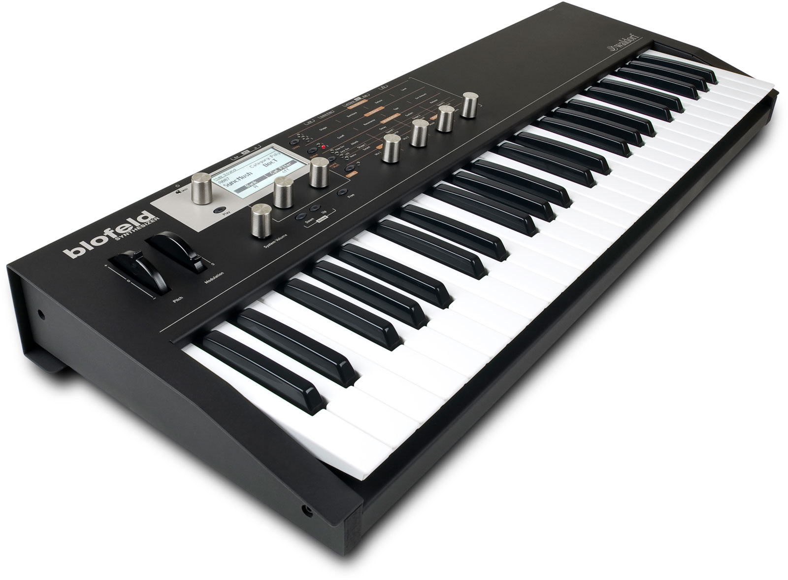 Synthesizer. Синтезатор Waldorf Blofeld Keyboard.