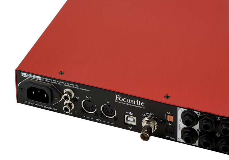 Внешняя звуковая карта focusrite scarlett 18i20 3rd gen