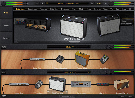 LINE 6 POD FARM PLATINUM PLUG-IN Software