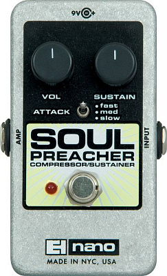 ГИТАРНЫЙ ЭФФЕКТ ELECTRO-HARMONIX SOUL PREACHER