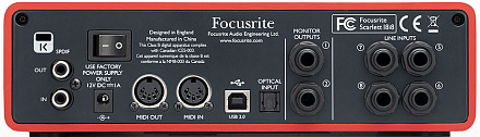 Аудио интерфейс FOCUSRITE SCARLETT 18I8