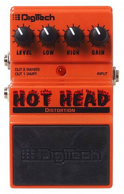 ГИТАРНЫЙ ЭФФЕКТ DIGITECH HOT HEAD DISTORTION