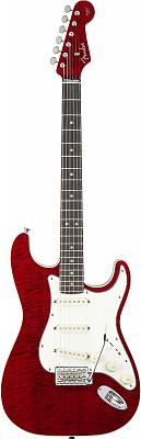 ЭЛЕКТРОГИТАРА FENDER AERODYNE CLASSIC STRATOCASTER RW CRIMSON RED TRANSPARENT