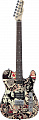 ЭЛЕКТРОГИТАРА FENDER SQUIER OBEY GRAPHIC TELECASTER HS RW COLLAGE