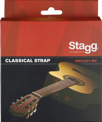 ГИТАРНЫЙ РЕМЕНЬ STAGG SNCL001-BK