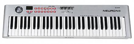 MIDI КЛАВИАТУРА ICON NEURON 6 SILVER