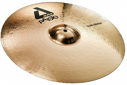 ТАРЕЛКА PAISTE 14 Alpha  Brilliant Thin Crash