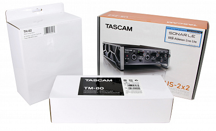 КОМПЛЕКТ ДЛЯ ЗВУКОЗАПИСИ TASCAM TrackPack 2x2