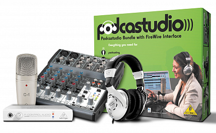 НАБОР BEHRINGER PODCASTUDIO FIREWIRE