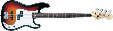 БАС-ГИТАРА FENDER SQUIER AFFINITY P-BASS RW SUNBURST