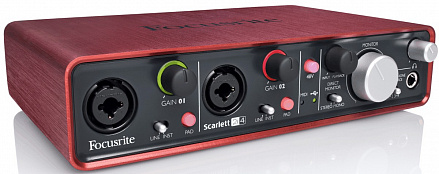 Аудио интерфейс FOCUSRITE SCARLETT 2I4