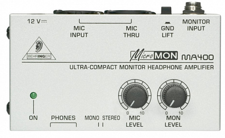 ПРЕДУСИЛИТЕЛЬ BEHRINGER MA 400 MICROMON