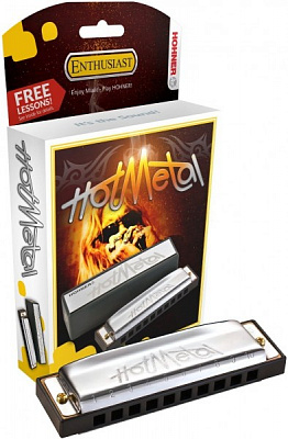 ГУБНАЯ ГАРМОШКА HOHNER Hot Metal A (M57210X) 