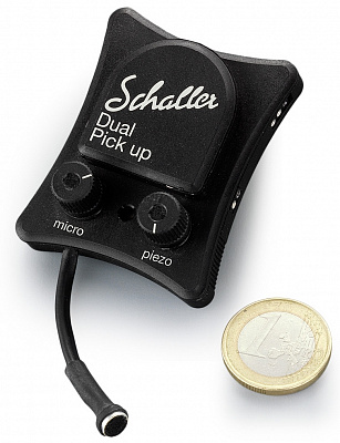 ЗВУКОСНИМАТЕЛЬ SCHALLER DUAL PICKUP ASD+747 (АРТ.7498-1)