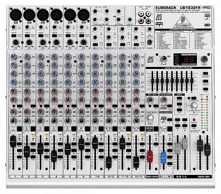 ПУЛЬТ МИКШЕРНЫЙ BEHRINGER UB1832FX-PRO