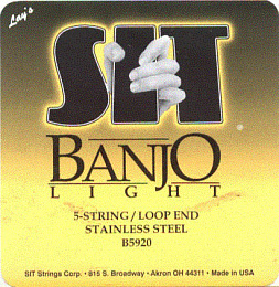 СТРУНЫ для 5-струнного банджо SIT B5920