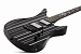 SCHECTER SYNYSTER CUSTOM BLK/SILVER HIPSHOT