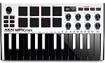 Мини-клавиатура AKAI PRO MPK MINI MK3 WHITE