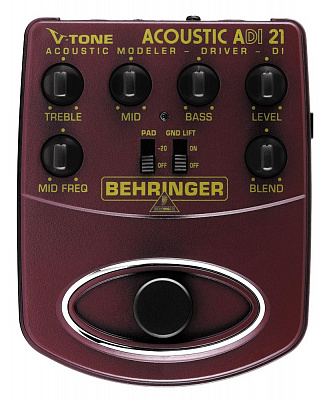 ГИТАРНЫЙ ЭФФЕКТ BEHRINGER ADI21 V-TONE ACOUSTIC