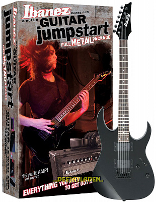 ГИТАРНЫЙ КОМПЛЕКТ IBANEZ GRG121EXJ BLACK NIGHT NEW JUMPSTART PACKAGE 