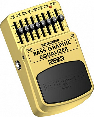 ЭКВАЛАЙЗЕР BEHRINGER BEQ700 BASS GRAPHIC EQUALIZER