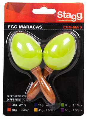 МАРАКАСЫ STAGG EGG-MA S/GR