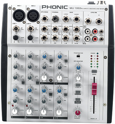 МИКШЕРНЫЙ ПУЛЬТ PHONIC MU 1002X