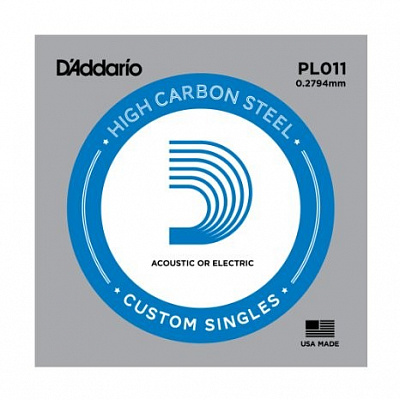 СТРУНА D'ADDARIO PL011 (1-АЯ)