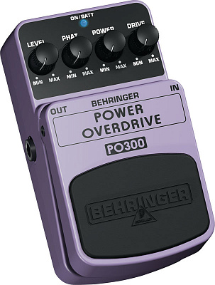 ГИТАРНЫЙ ЭФФЕКТ BEHRINGER PO300 POWER OVERDRIVE