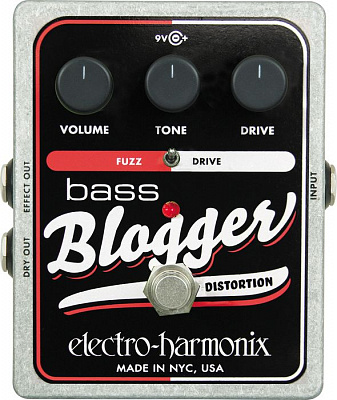 ГИТАРНЫЙ ЭФФЕКТ ELECTRO-HARMONIX BASS BLOGGER