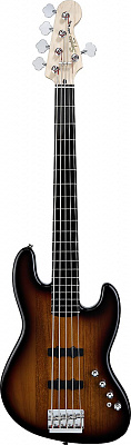 БАС-ГИТАРА FENDER SQUIER DELUXE J-BASS V RW 3-COLOR SUNBURST