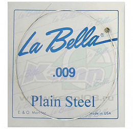 СТРУНА LA BELLA PLAIN STEEL PS009