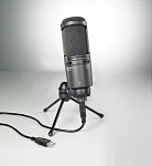 AUDIO-TECHNICA анонсировала конденсаторный микрофон AUDIO-TECHNICA AT2020USB+