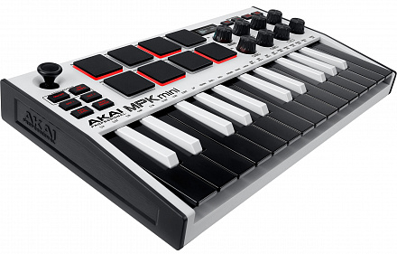 Мини-клавиатура AKAI PRO MPK MINI MK3 WHITE