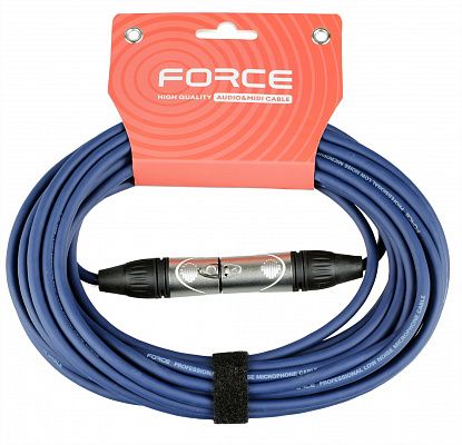 МИКРОФОННЫЙ КАБЕЛЬ FORCE FMC-05/10 BL