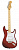 ЭЛЕКТРОГИТАРА FENDER STANDARD STRATOCASTER MN CHROME RED