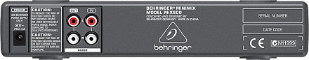 КАРАОКЕ ПРОЦЕССОР BEHRINGER MIX 800 MINIMIX