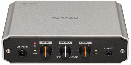 АУДИО ИНТЕРФЕЙС TASCAM US-100 