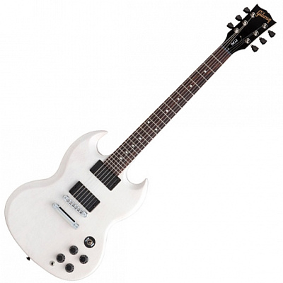 ЭЛЕКТРОГИТАРА GIBSON SGJ RUBBED WHITE