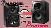 Студийные мониторы Pioneer VM-50 vs. Mackie MR524