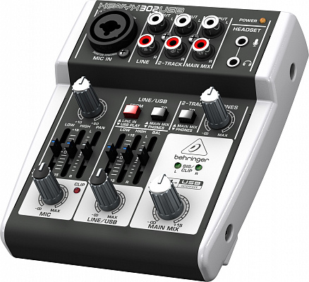 МИКШЕРНЫЙ ПУЛЬТ BEHRINGER XENYX 302USB