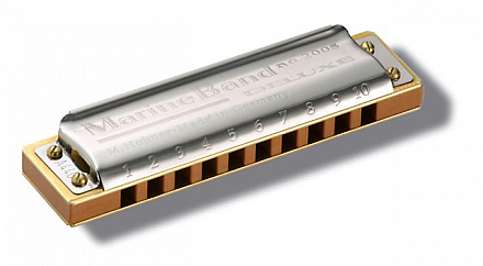 ГУБНАЯ ГАРМОШКА HOHNER MARINE BAND DE LUX 2005/20A