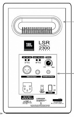 СТУДИЙНЫЙ МОНИТОР JBL LSR2328P 