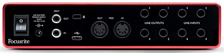 Аудиоинтерфейс FOCUSRITE SCARLETT 8I6 3nd Gen