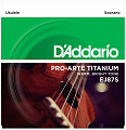 Струны для сопрано укулеле D'ADDARIO EJ87S