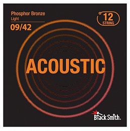 Струны BlackSmith Phosphor Bronze Light 9/42 12 String