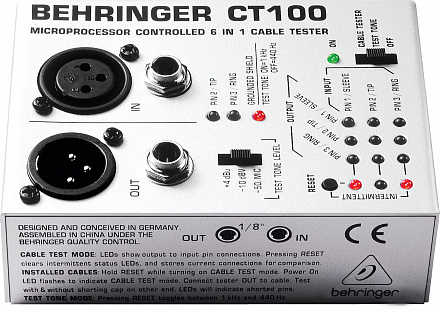 ТЕСТЕР BEHRINGER CT-100