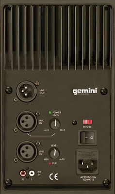 АКТИВНАЯ АКУСТИЧЕСКАЯ СИСТЕМА GEMINI GX-150